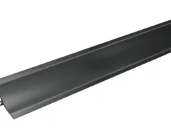 Wandabschlussleiste Schwarz 0190 23x23x3000 mm