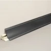 Wandabschlussleiste Schwarz 0190 23x31x635 mm