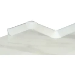 Wandabschlussleiste Weiß WAP 14 Länge: 2600 mm