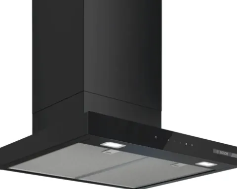 Wandhaube Bosch DWB67DN60 BxT 60 x 50 cm schwarz