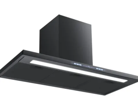 Wandhaube Wolkenstein WT3-90-A++BR BxT 89,8 x 41 cm schwarz