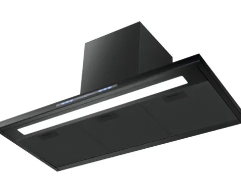 Wandhaube Wolkenstein WT3-90-A++BR BxT 89,8 x 41 cm schwarz