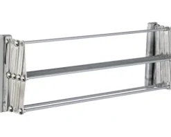 Wandtrockner Juwel Ruck Zuck 120 cm Trockenlänge 8 m silber