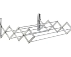 Wandtrockner Juwel Ruck Zuck 120 cm Trockenlänge 8 m silber