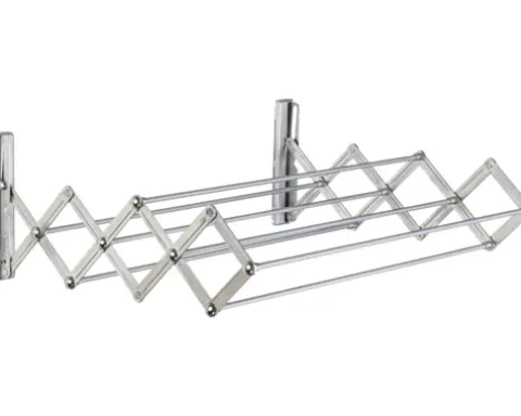 Wandtrockner Juwel Ruck Zuck 120 cm Trockenlänge 8 m silber