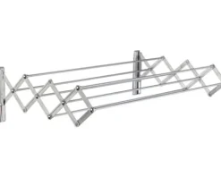 Wandtrockner Juwel Ruck Zuck 80 cm Trockenlänge 5,2 m silber