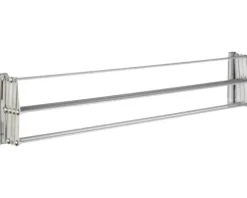 Wandtrockner Juwel Ruck Zuck 80 cm Trockenlänge 5,2 m silber