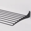Wand-Wäscheständer Foxydry Down 102 cm aus Aluminium – nach unten klappbar, platzsparend, Tragkraft 10 kg