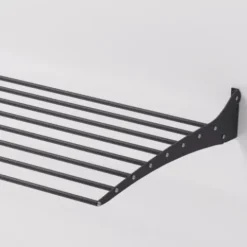 Wand-Wäscheständer Foxydry Fold 102 cm aus Aluminium – klappbar, platzsparend, Trockenlänge 8.1 m