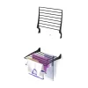 Wand-Wäscheständer Foxydry Fold 62 cm aus Aluminium – klappbar, platzsparend, Trockenlänge 4.9 m