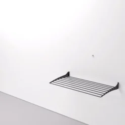 Wand-Wäscheständer Foxydry Fold 82 cm aus Aluminium – klappbar, platzsparend, Trockenlänge 6.5 m