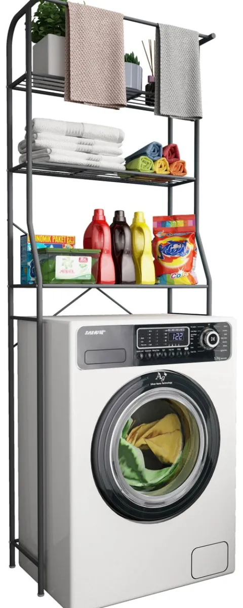 Waschmaschine Toilette Überbau Schrank Tubas L