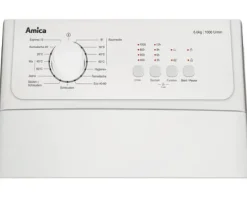 Waschmaschine Amica WT 461 710 Fassungsvermögen 6 kg 1000 U/min BxHxT 40x87,5x61 cm
