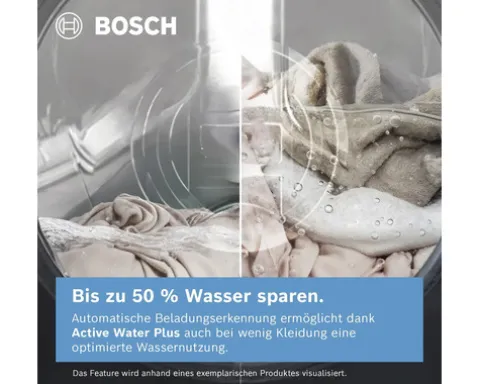 Waschmaschine Bosch WAN28271 Fassungsvermögen 8 kg 1400 U/min BxHxT 59,8x84,5x63,2 cm