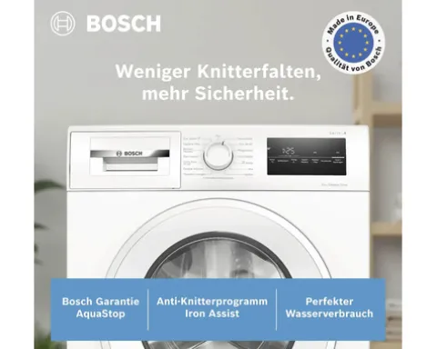 Waschmaschine Bosch WAN28271 Fassungsvermögen 8 kg 1400 U/min BxHxT 59,8x84,5x63,2 cm