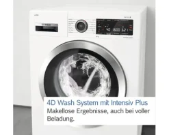 Waschmaschine Bosch WGB256041 Fassungsvermögen 10 kg 1600 U/min BxHxT 59,8x84,5x59 cm