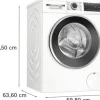 Waschmaschine Bosch WGG244F40 Fassungsvermögen 9 kg 1400 U/min BxHxT 59,8x84,5x59 cm