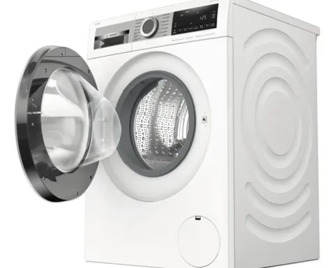 Waschmaschine Bosch WGG244F40 Fassungsvermögen 9 kg 1400 U/min BxHxT 59,8x84,5x59 cm