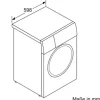 Waschmaschine Bosch WGH244A40 Fassungsvermögen 9 kg 1400 U/min BxHxT 59,8x84,5x59 cm