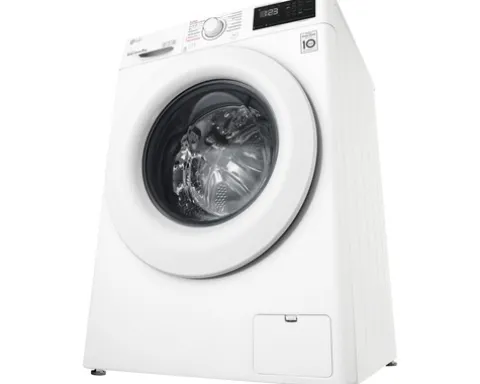 Waschmaschine LG F4WV512P0 Fassungsvermögen 12 kg 1400 U/min