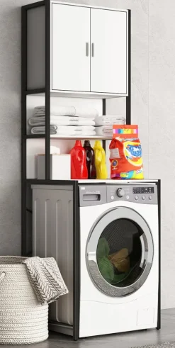 Waschmaschine Toilette Überbau Schrank Edino
