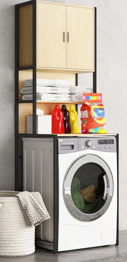 Waschmaschine Toilette Überbau Schrank Edino