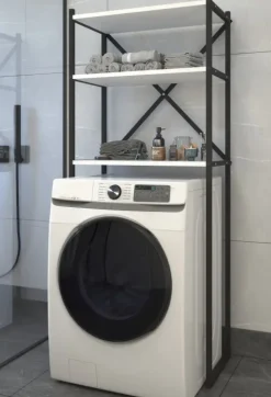 Waschmaschine Toilette Überbau Schrank Insasi