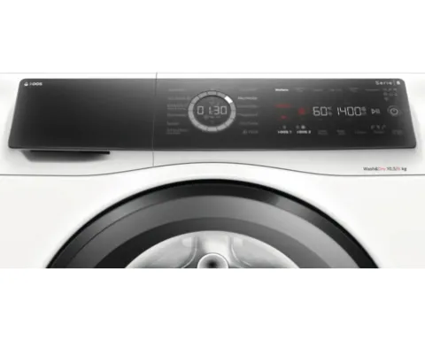 Waschtrockner WNC254A40 Bosch Fassungsvermögen Waschen 10,5 kg / Fassungsvermögen Trocknen 6 kg 1400 U/min BxHxT 59,8x84,8x62,2 cm