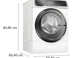 Waschtrockner WNC254A40 Bosch Fassungsvermögen Waschen 10,5 kg / Fassungsvermögen Trocknen 6 kg 1400 U/min BxHxT 59,8x84,8x62,2 cm