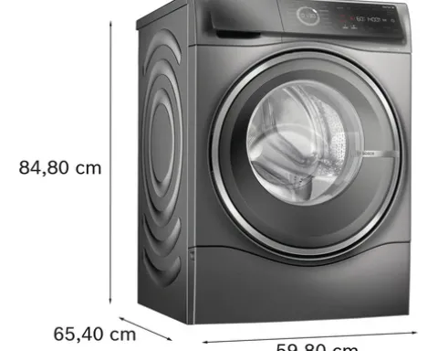 Waschtrockner WNC254AS0 Bosch Fassungsvermögen Waschen 10,5 kg / Fassungsvermögen Trocknen 6 kg 1400 U/min BxHxT 598x848x622 mm