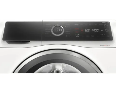 Waschtrockner WNC244070 Bosch Fassungsvermögen Waschen 9 kg / Fassungsvermögen Trocknen 6 kg 1400 U/min BxHxT 598x848x622 mm