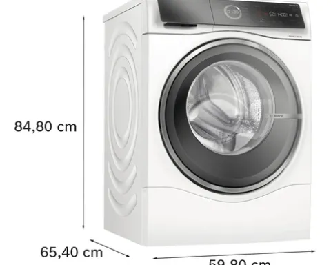 Waschtrockner WNC244070 Bosch Fassungsvermögen Waschen 9 kg / Fassungsvermögen Trocknen 6 kg 1400 U/min BxHxT 598x848x622 mm