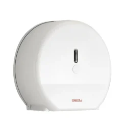 Weißer Maxi-Toilettenpapierspender aus thermoplastischem Harz