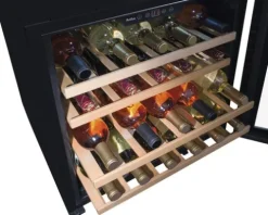 Weinkühlschrank Amica WK 341 210 S BxHxT 59.5 x 59.5 x 60.8 cm Kühlteil 90 l für 30 Flaschen