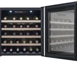 Weinkühlschrank Amica WK 341 210 S BxHxT 59.5 x 59.5 x 60.8 cm Kühlteil 90 l für 30 Flaschen