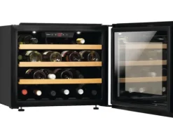 Weinkühlschrank Amica WK 341 200 S BxHxT 59.5 x 45.5 x 60.8 cm Kühlteil 63 l für 24 Flaschen
