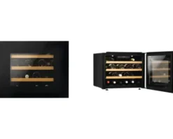 Weinkühlschrank Amica WK 341 200 S BxHxT 59.5 x 45.5 x 60.8 cm Kühlteil 63 l für 24 Flaschen