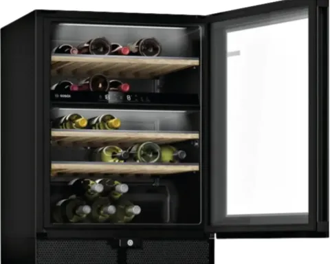 Weinkühlschrank Bosch KWK16ABGB BxHxT 60 x 81,8 x 59,3 cm