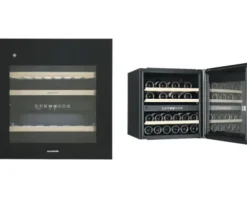 Weinkühlschrank Wolkenstein EWTS85-36ED BxHxT 59 x 59,5 x 56,3 cm Kühlteil 85 l für 36 Stück Flaschen