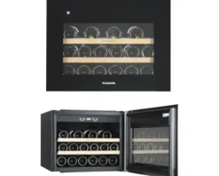Weinkühlschrank Wolkenstein EWTS64-28ED BxHxT 59 x 45,5 x 56,3 cm Kühlteil 62 l für 28 Stück Flaschen