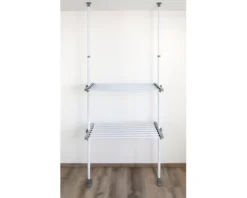 Wenko Teleskopsystem Herkules Twin weiß 50612100