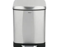 Wenko Treteimer Easy Close Anzahl Fächer 2 2x 12 Liter anthrazit metallic