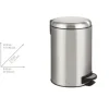 Wenko Treteimer Leman Easy Close 12 l grau glänzend