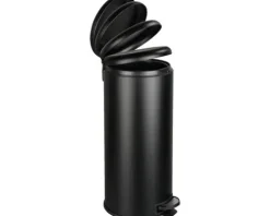 Wenko Treteimer Leman Easy Close 30 l schwarz matt