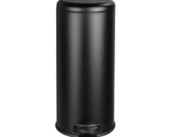 Wenko Treteimer Leman Easy Close 30 l schwarz matt