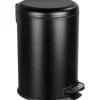 Wenko Treteimer Leman 20 l schwarz matt