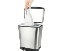Wenko Treteimer Stusio Easy Close 6 l anthrazit metallic