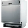 Wolkenstein Vollintegrierter Geschirrspüler 60 cm für 14 Maßgedecke 9,8 l 38 dB (A) WGSP15-8FI