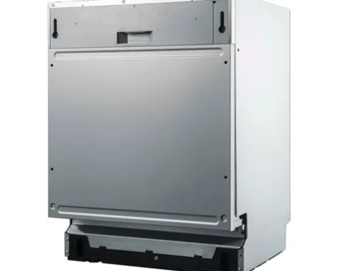 Wolkenstein Vollintegrierter Geschirrspüler 60 cm für 14 Maßgedecke 9,8 l 38 dB (A) WGSP15-8FI