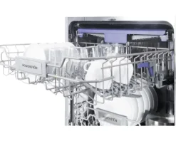 Wolkenstein Vollintegrierter Geschirrspüler 60 cm für 14 Maßgedecke 9,8 l 38 dB (A) WGSP15-8FI